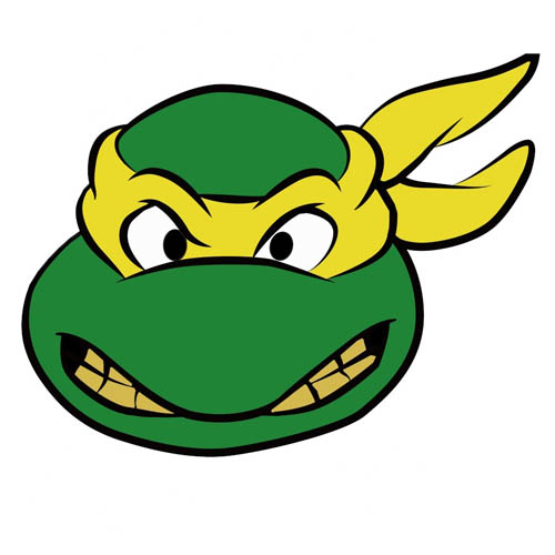 Ninja Turtle Logo 04 vinyl decal